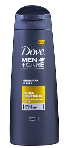 Shampoo Dove Men Care Força Resistente Frasco 200ml