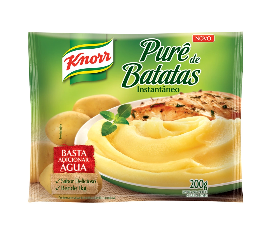 Purê De Batatas Knorr Instantâneo 200gr