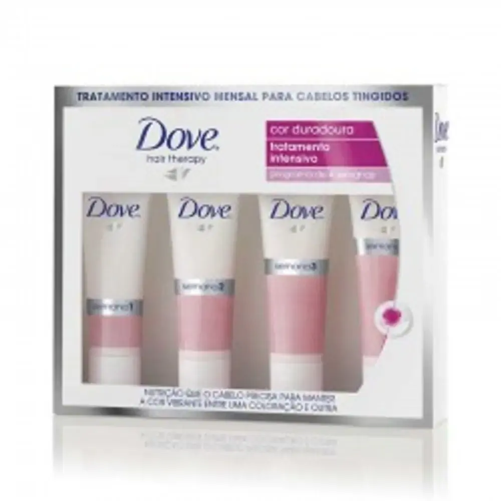 Creme Trat.dove 20ml C/4 Int.cor Dourada