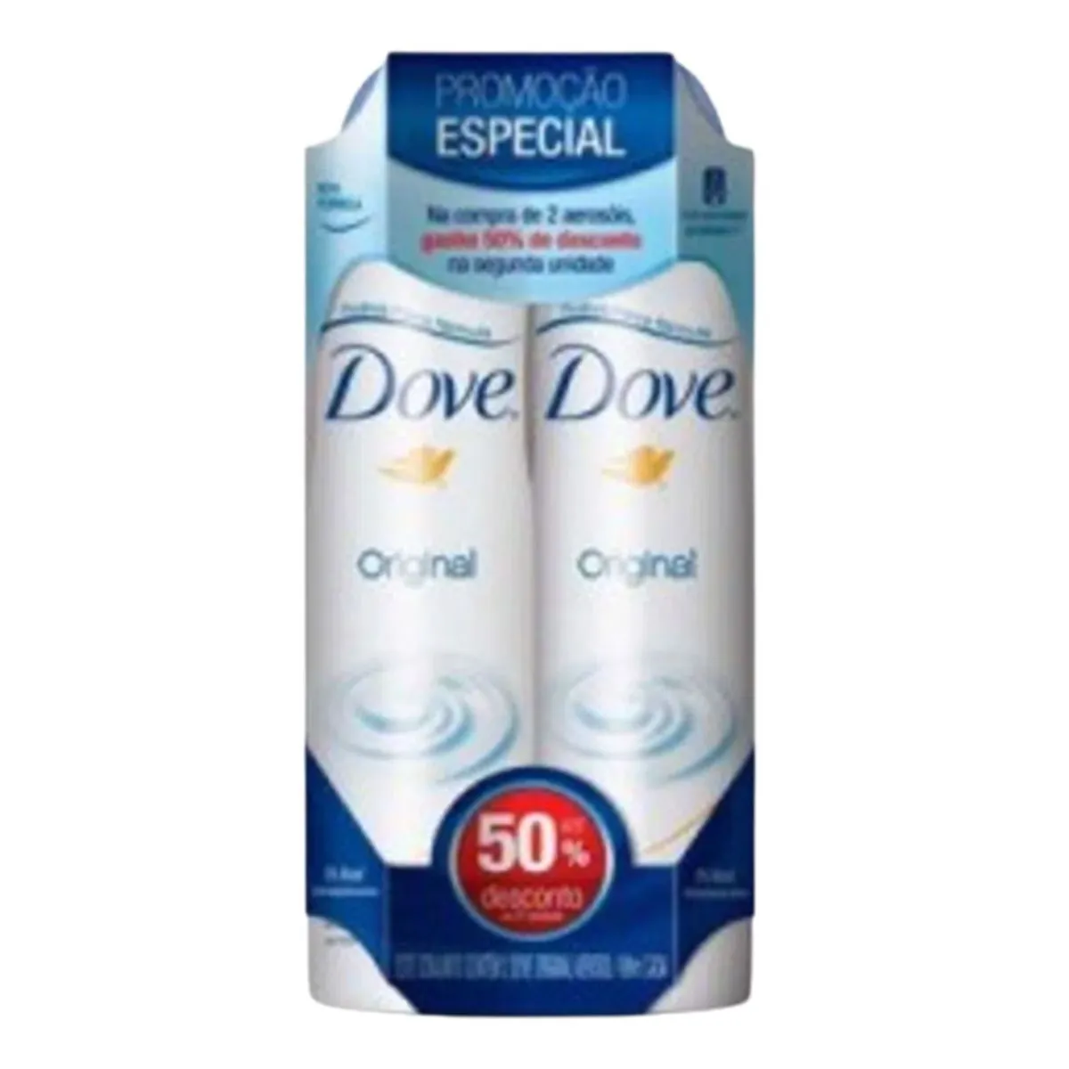 Desodorante Dove Aero Original C/2 50 Desc P/1und