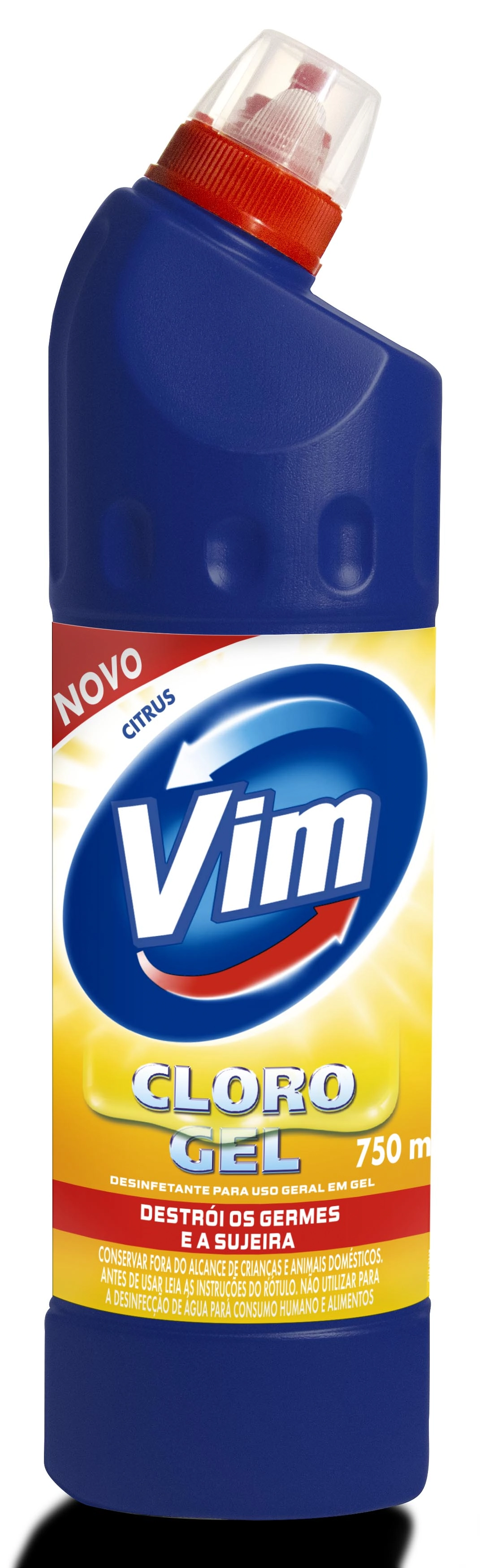 Cloro Gel Vim Citrus 750ml