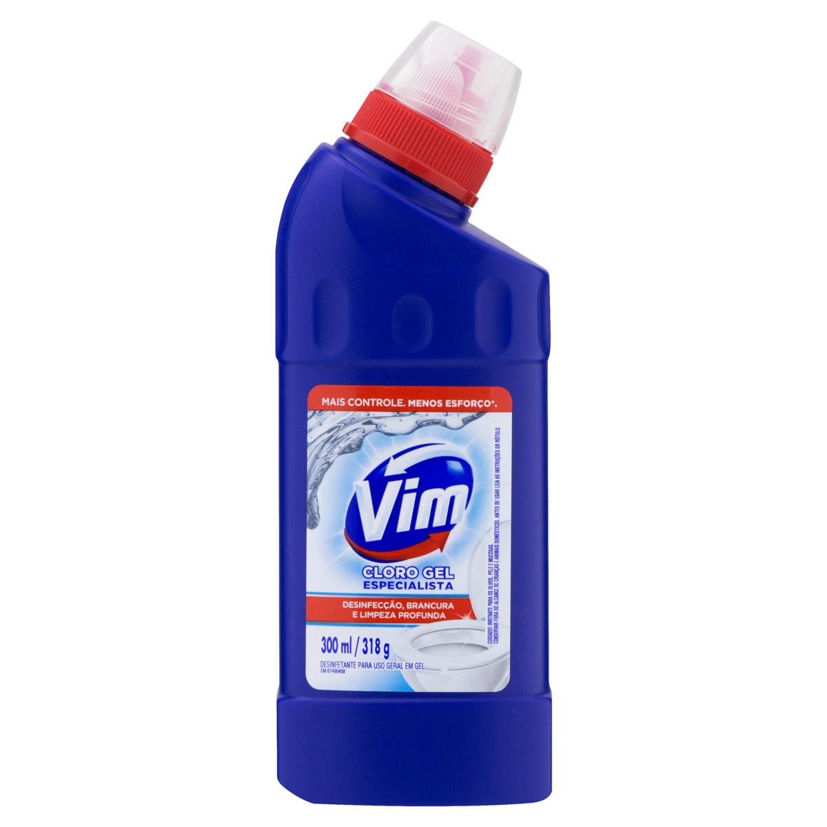 Desinfetante Uso Geral Cloro Gel Vim Frasco 300ml