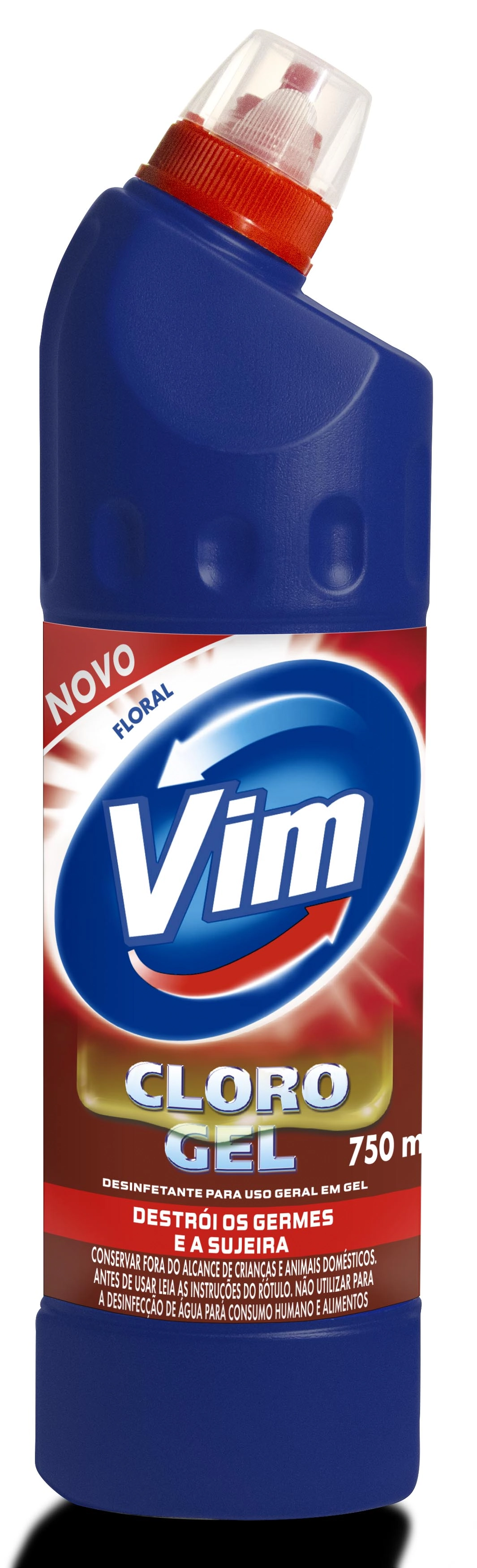 Cloro Gel Vim Floral 750ml