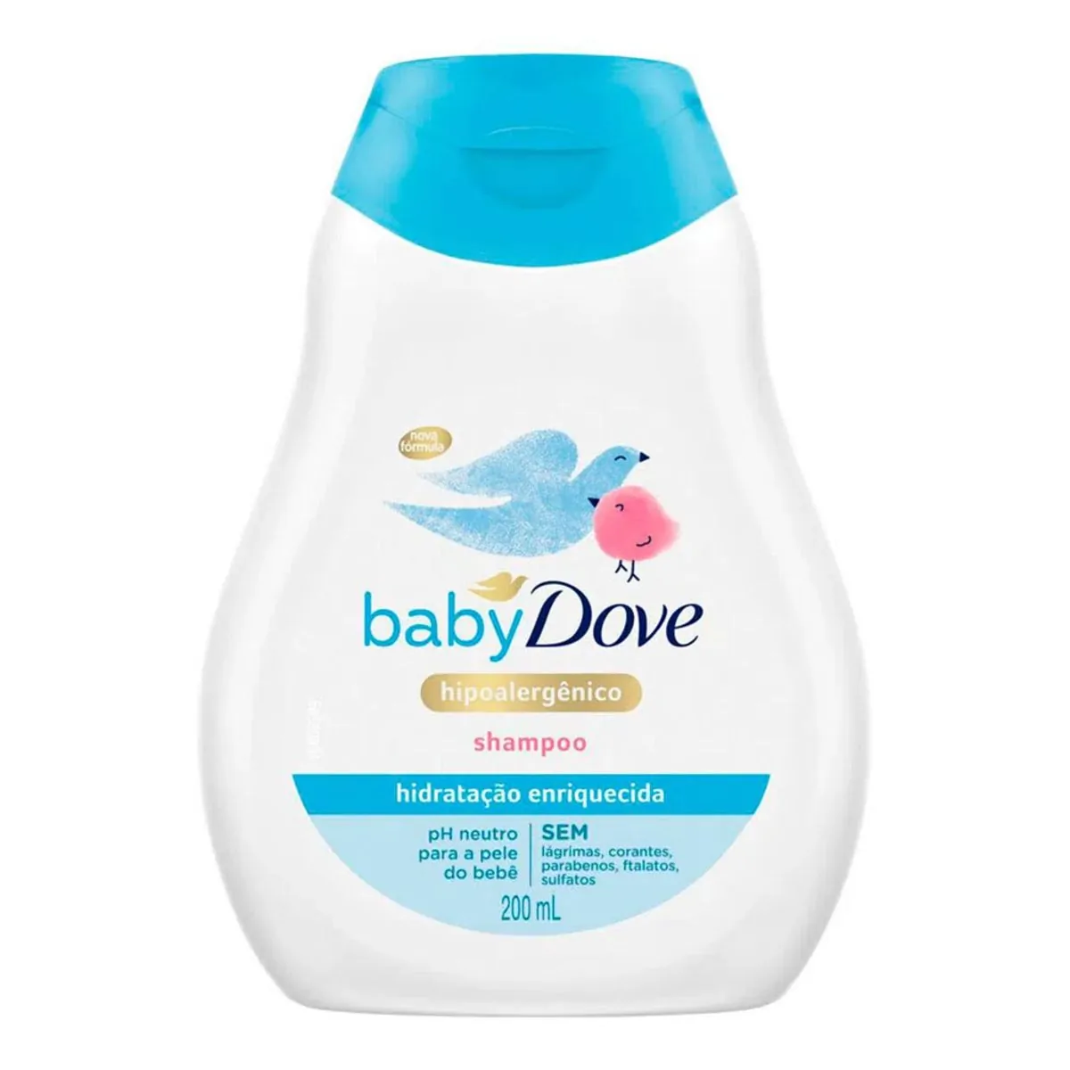 Shampoo Hidratação Enriquecida Dove Baby Frasco 200 ml