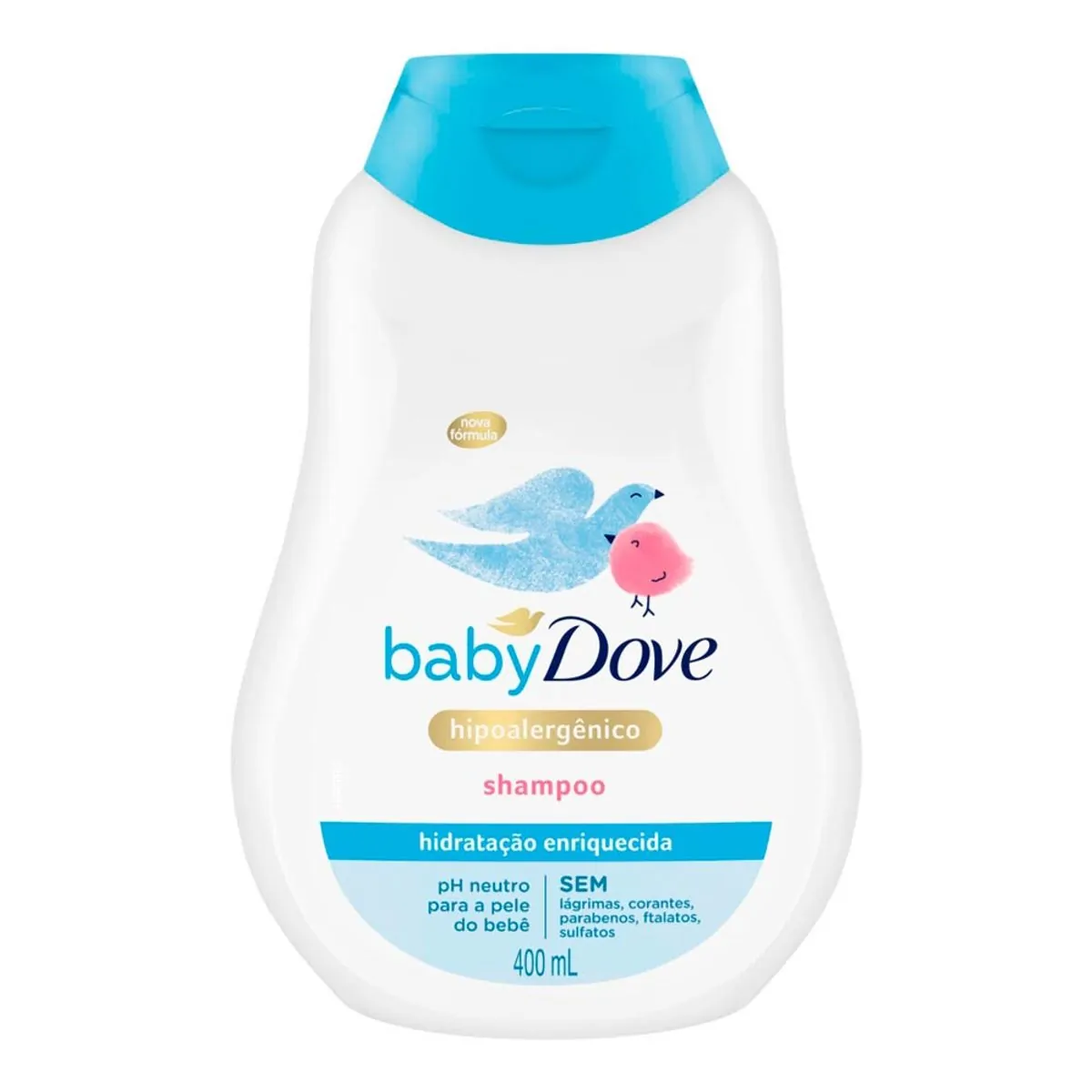 Shampoo Baby Dove Hidratação Enriquecida 400 ml