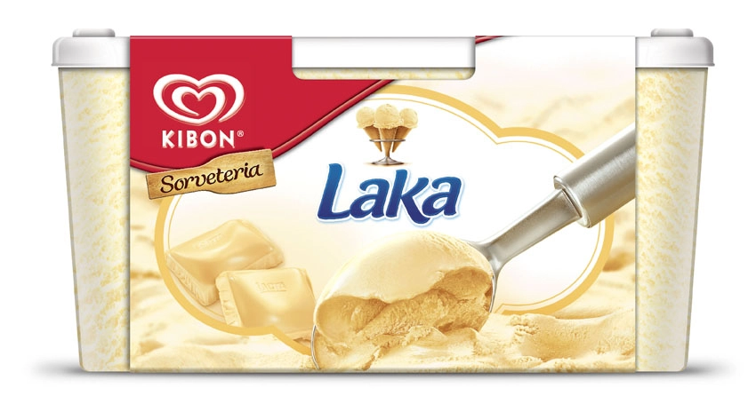 Sorvete Kibon Sorveteria Laka 1,5l