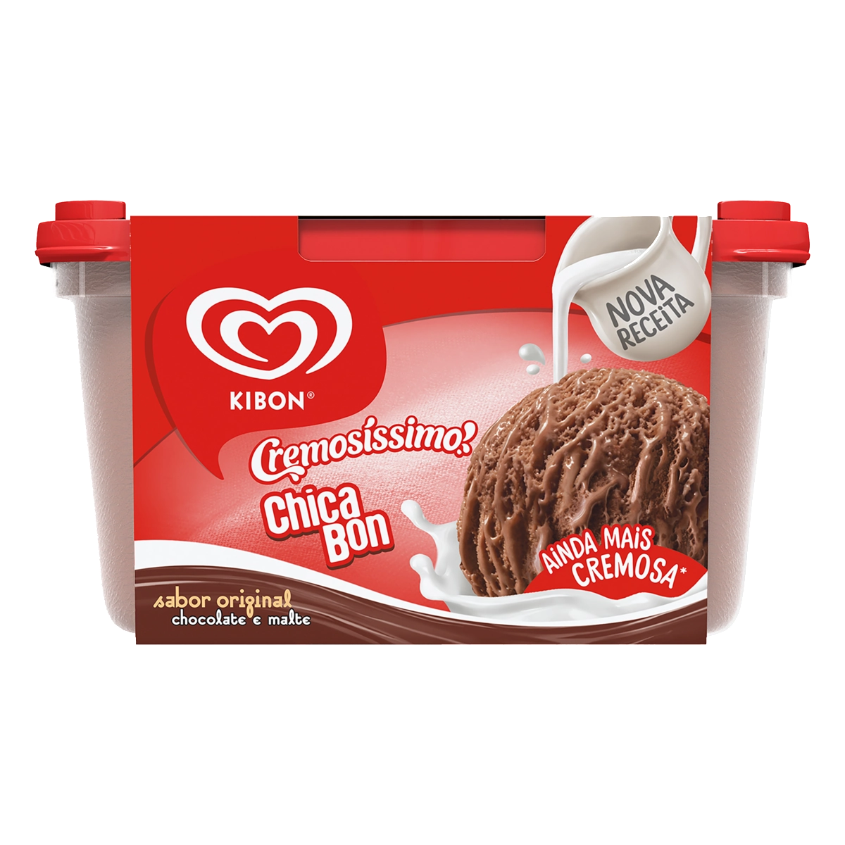 Sorvete Chicabon Kibon Cremosíssimo Pote 1,5l