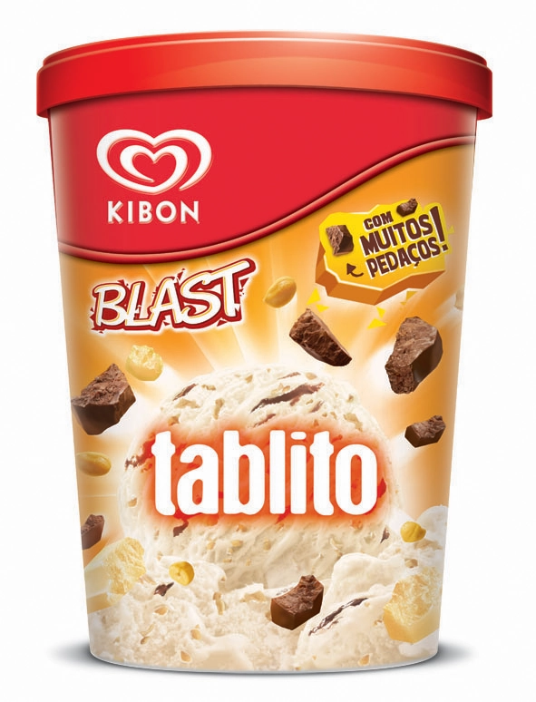 Sorvete Kibon Blast Tablito 1l