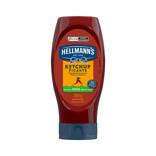 Ketchup HELLMANNS Burger House Picante Squeeze 380g