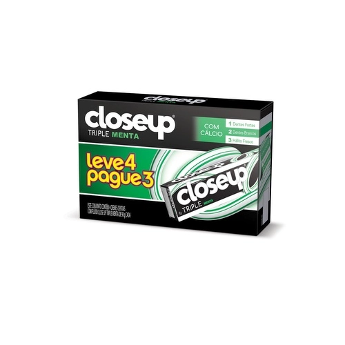 Creme Dental Close Up L4 P3 Menta