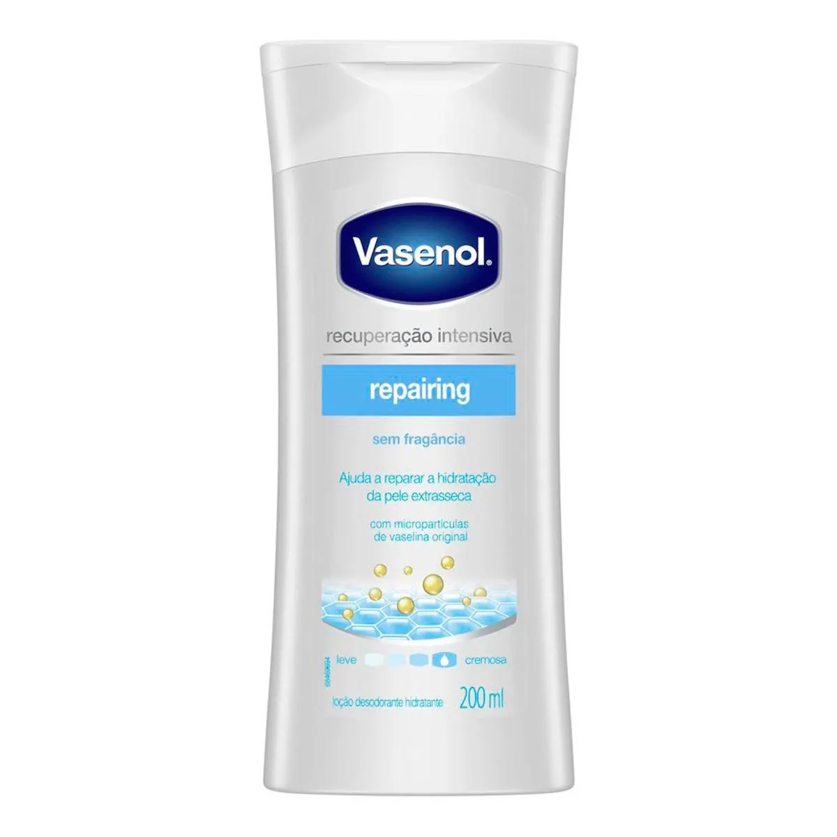Loção Desodorante Hidratante Vasenol Recuperação Intensiva Reparadora 200ml