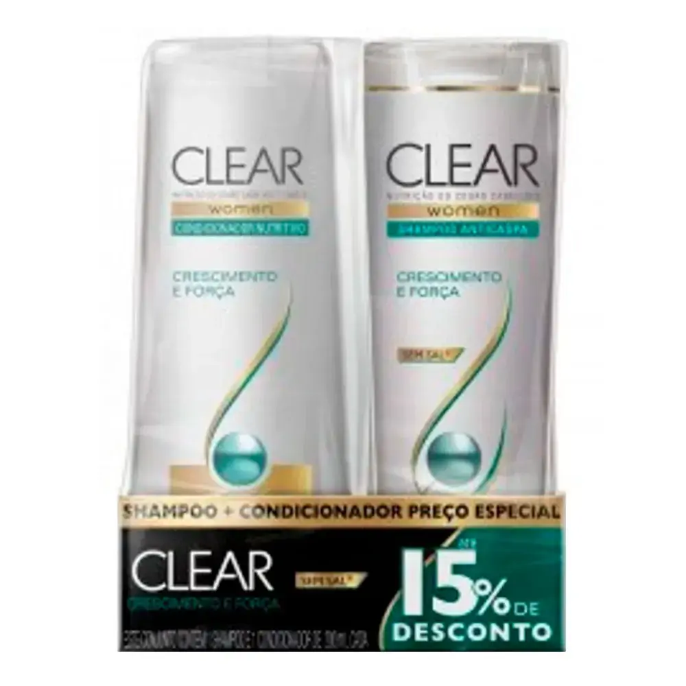 Shampoo Clear Condic Crescimento/forca