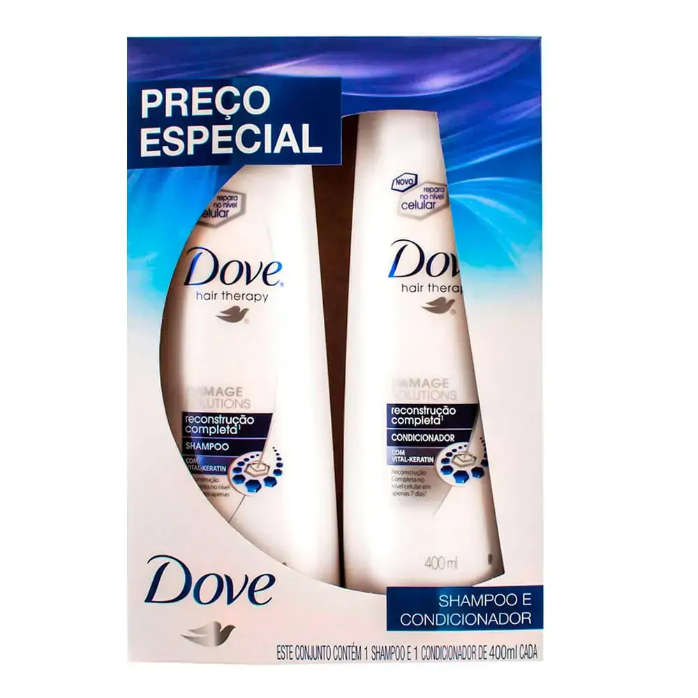 Shampooampoo Dove Condic Rec Completa Shampoo 2x1