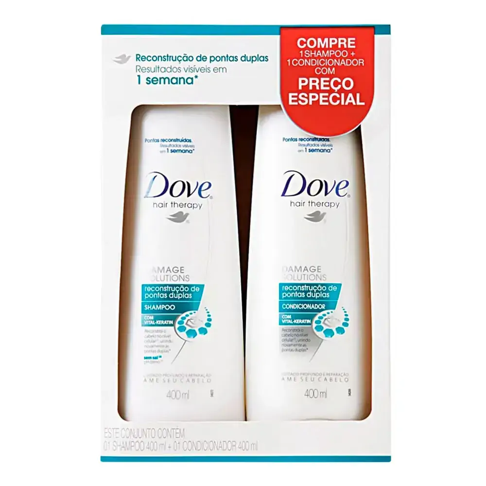 Shampoo Condicionador Dove Pontas Reparadas