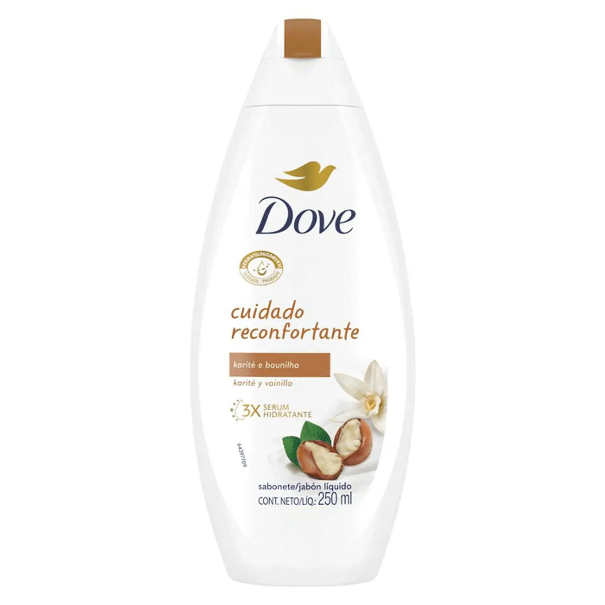 Sabonete Líquido DOVE Karité e Baunilha 250ml
