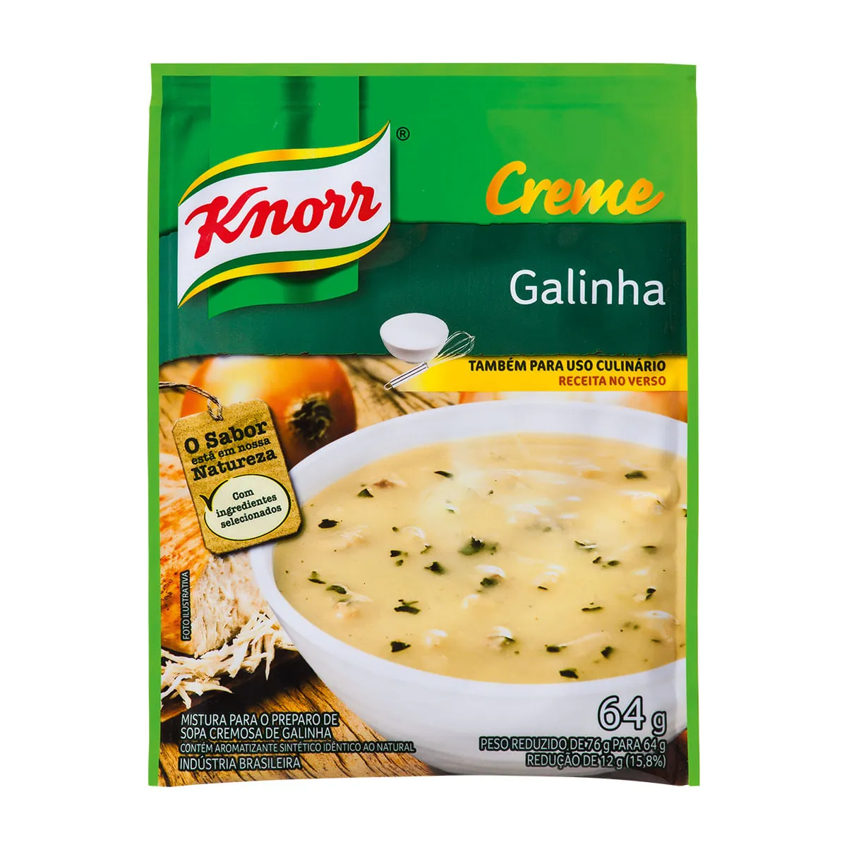Creme Galinha Knorr Pacote 64g