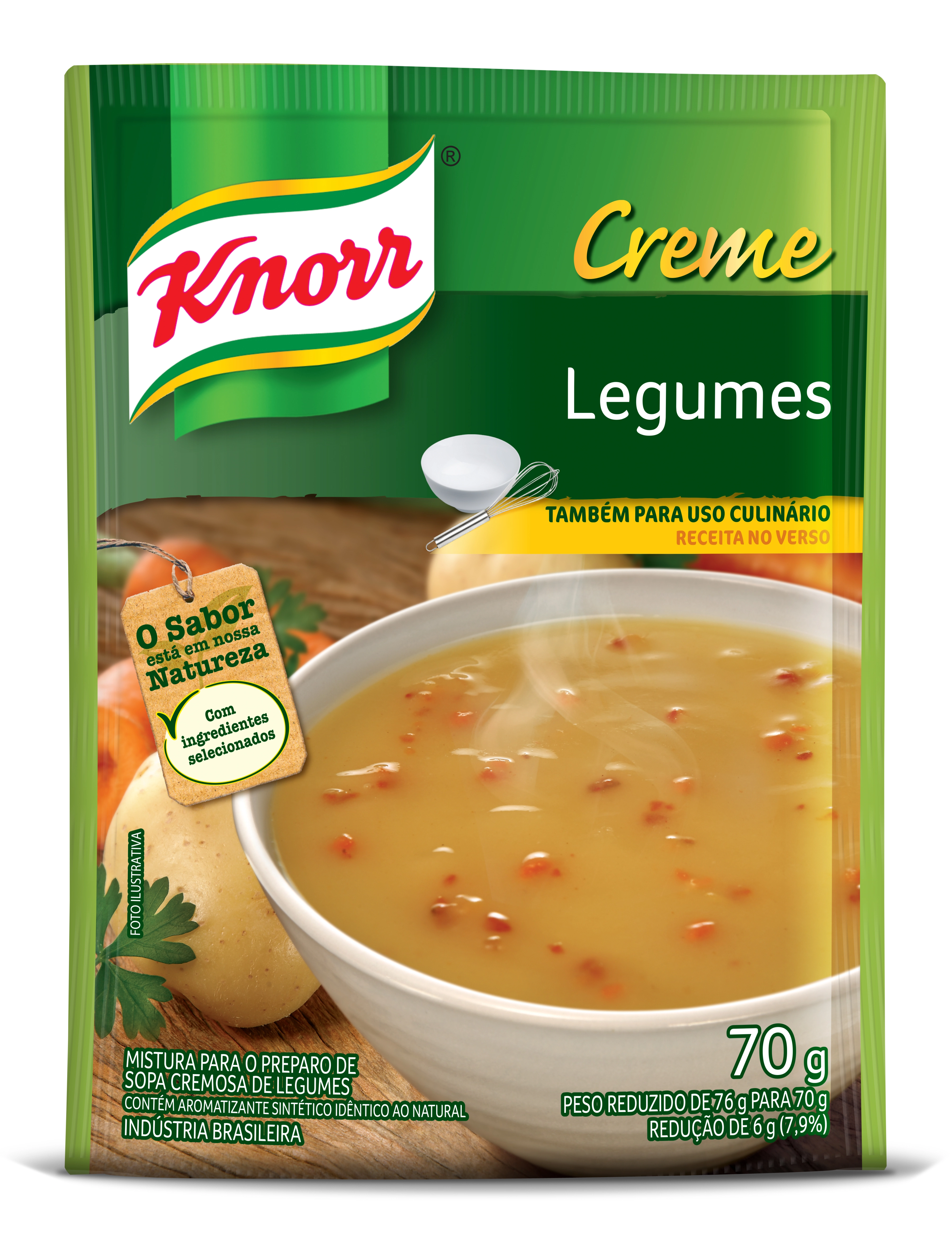 Sopa Knorr Creme Legumes 70g
