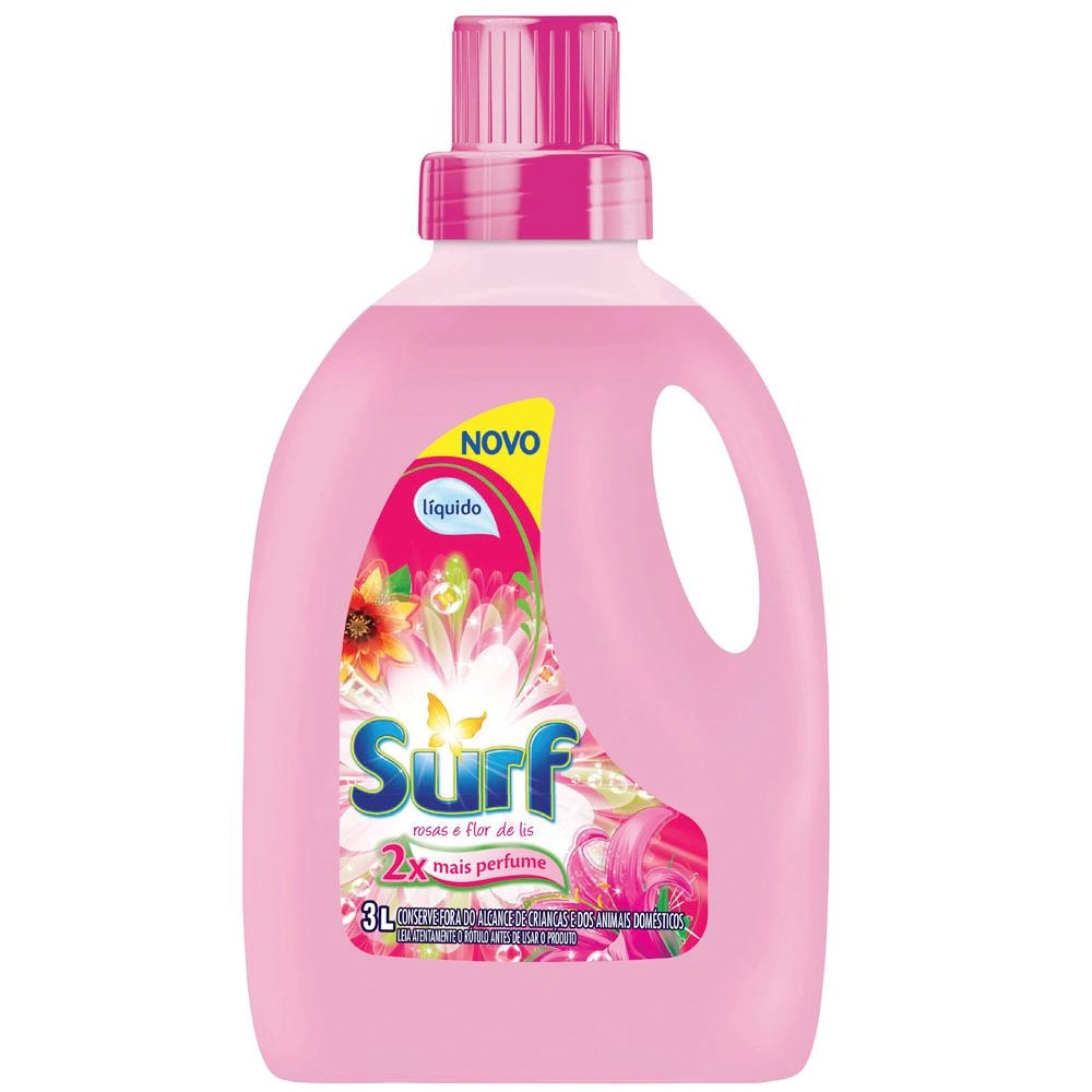 Det Líquido Surf 1lt Rosas/flor Lis