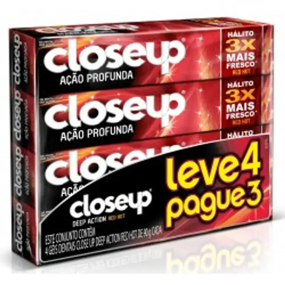 Creme Dental Close Up L4 P3 Red Hot