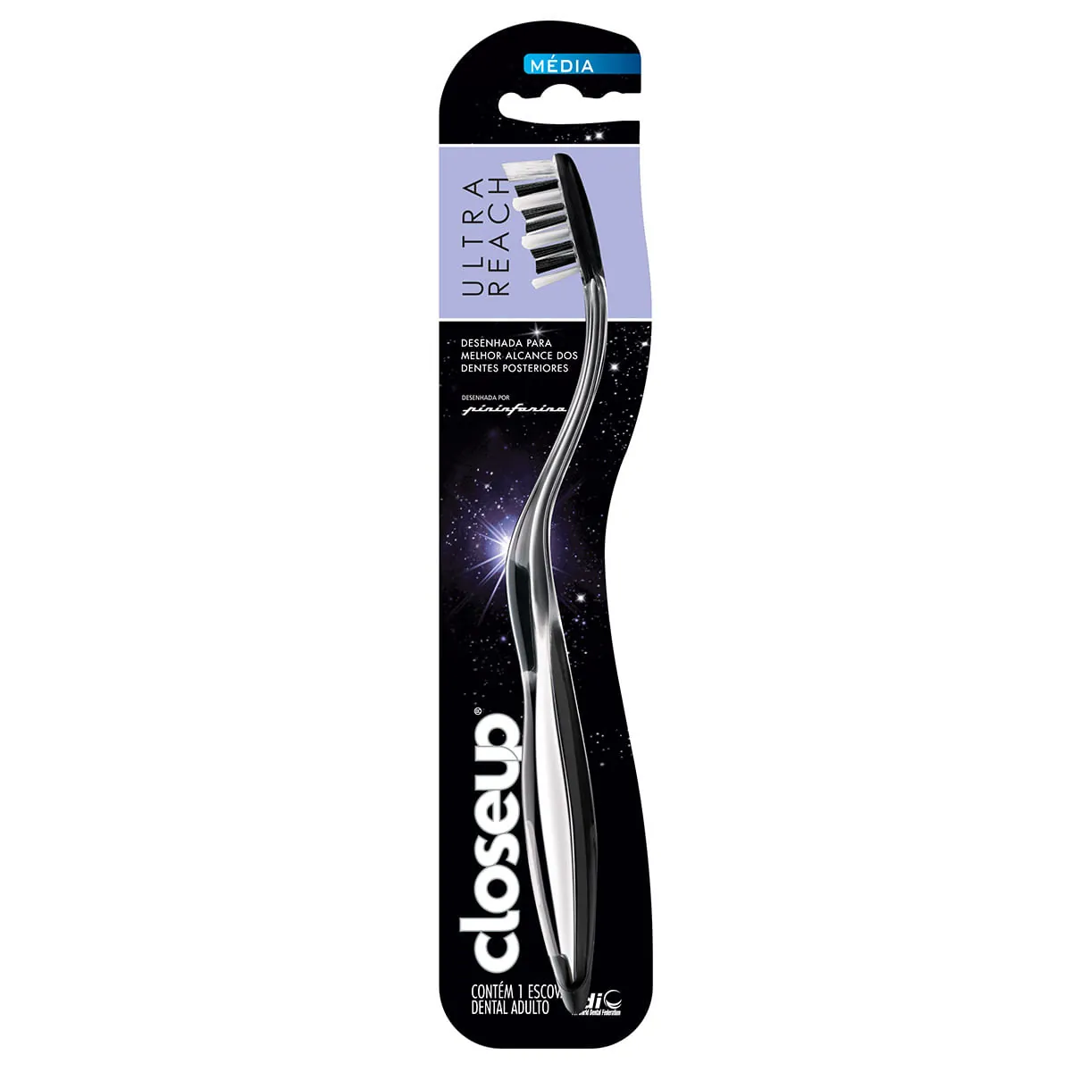Escova Dental Média Ultra Reach Closeup