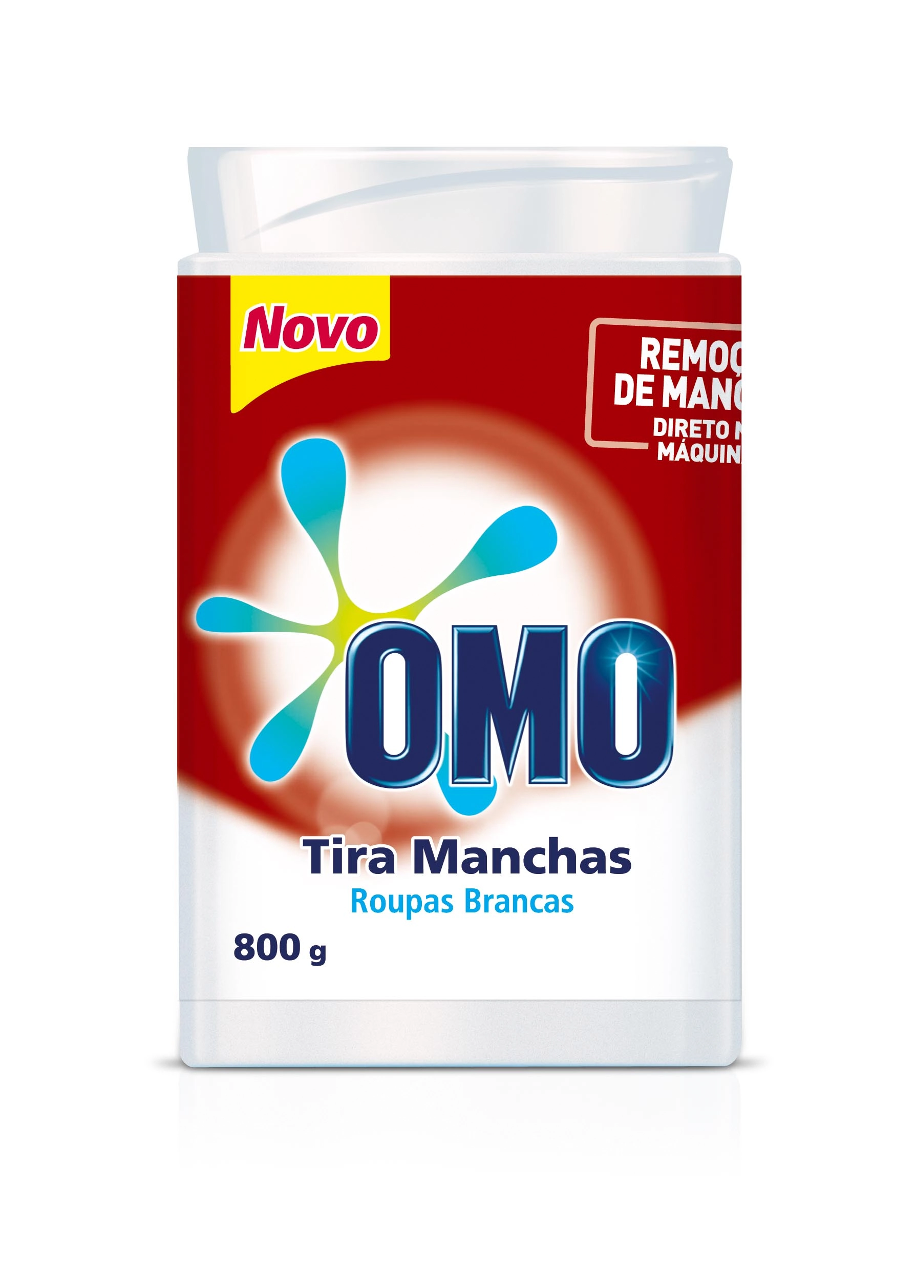 Tira Manchas Em Pó Omo Roupas Brancas 800g