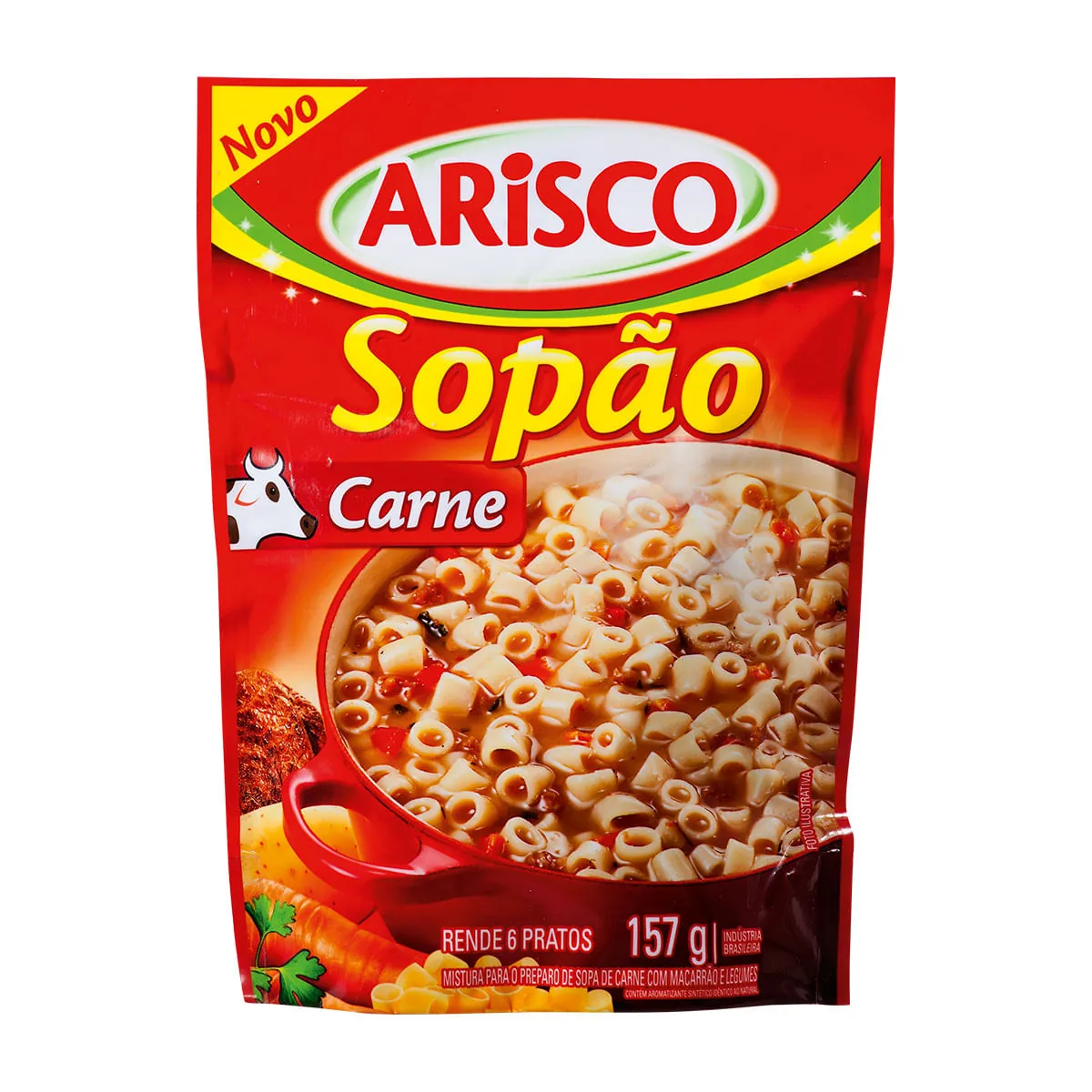 Sopão Carne Arisco Sachê 157g