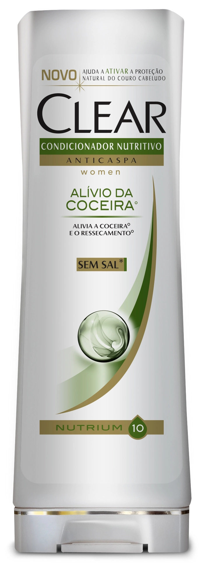 Condicionador Anticaspa Clear Women Alívio Da Coceira 200ml