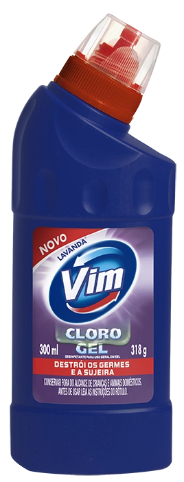Cloro Gel Vim Lavanda 300ml