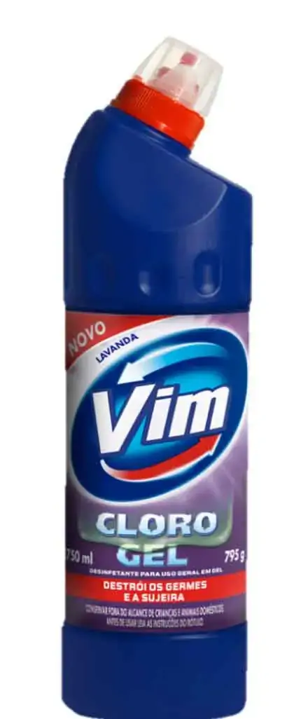 Cloro Gel Vim Lavanda 750ml