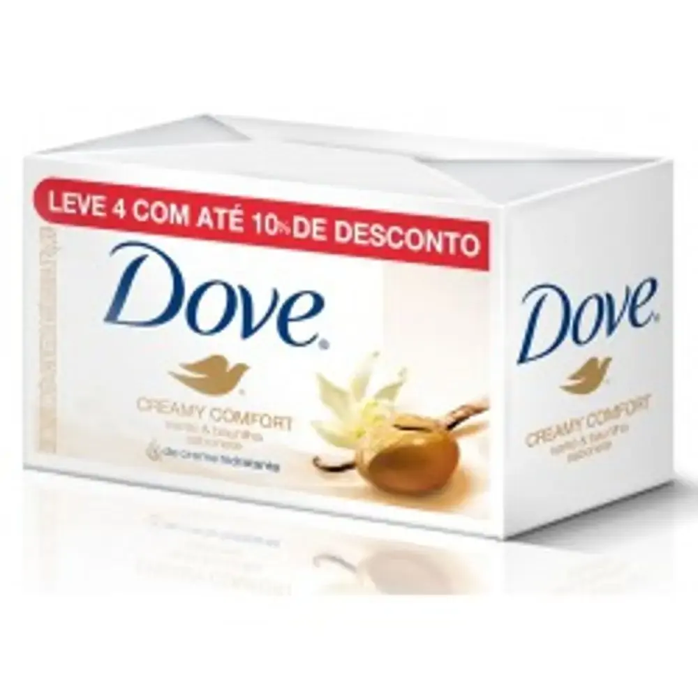 Sabonete Dove 90gr Karite/baunilha Lv4 C/10 Desodorante