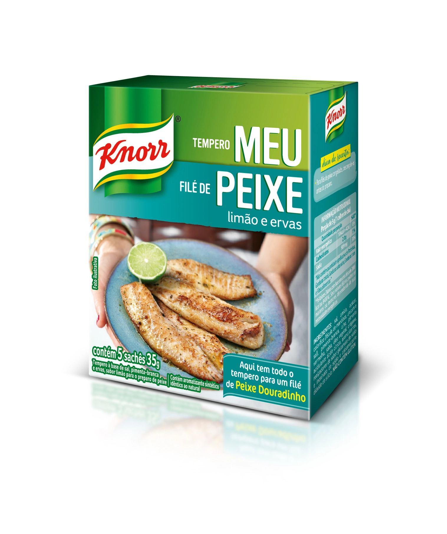 Tempero Knorr Meu Filé De Peixe Limão E Ervas 35g