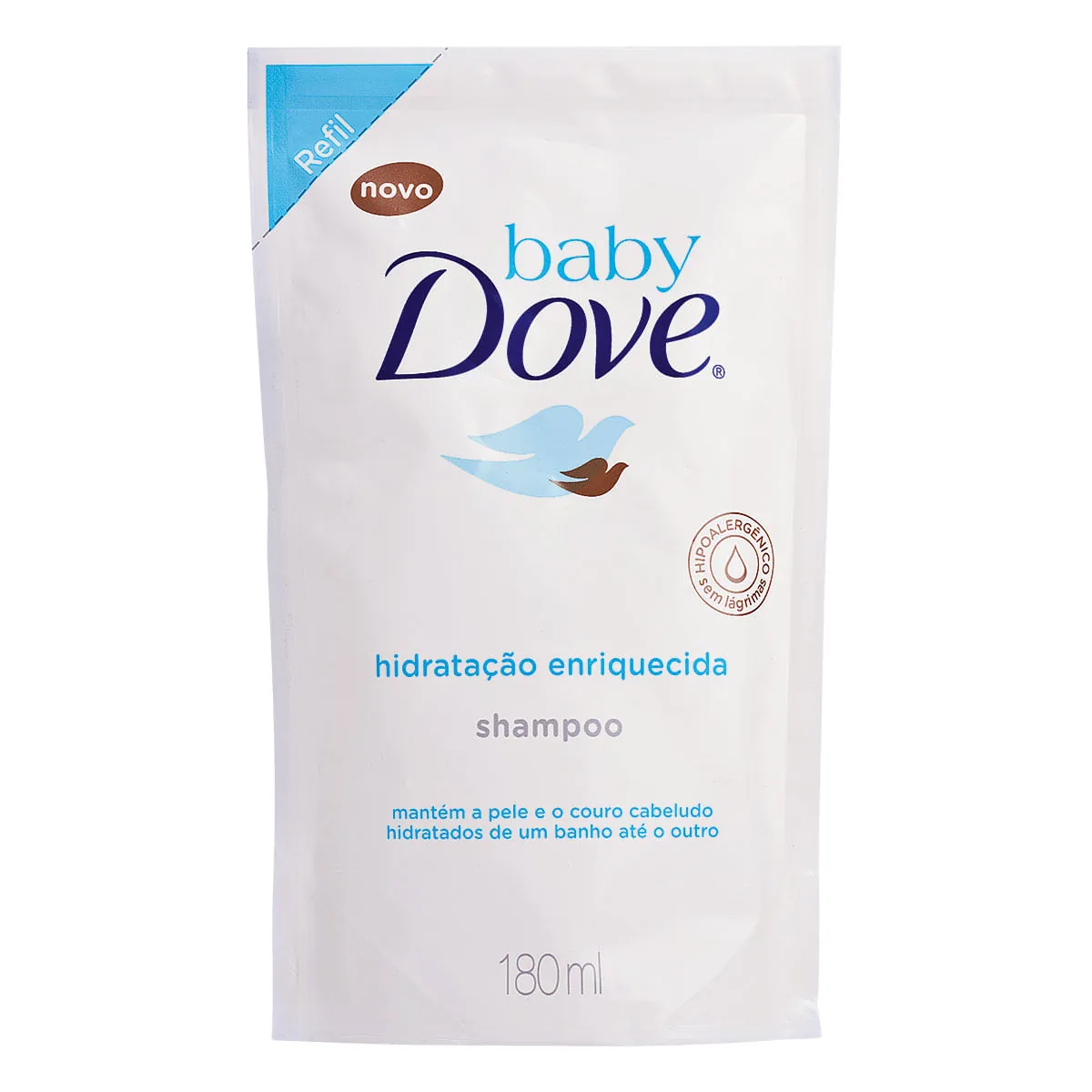 Shampoo Infantil Dove Baby Hidratação Enriquecida Original 180ml