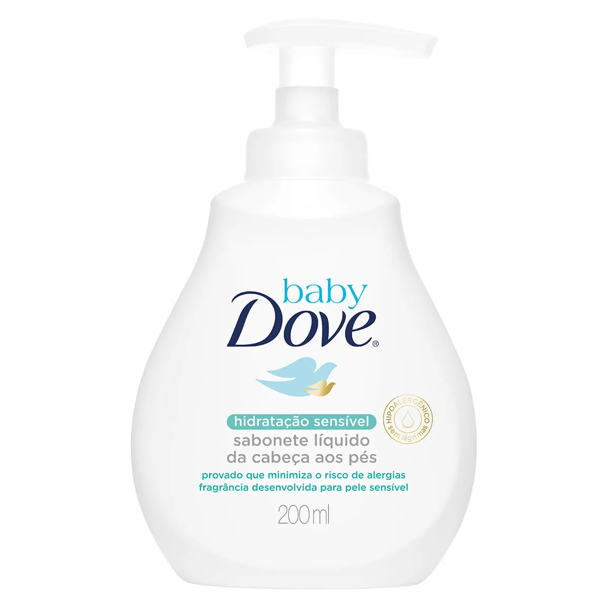 Sabonete Líquido para Bebê Dove Baby Hidratação Sensível 400 ml