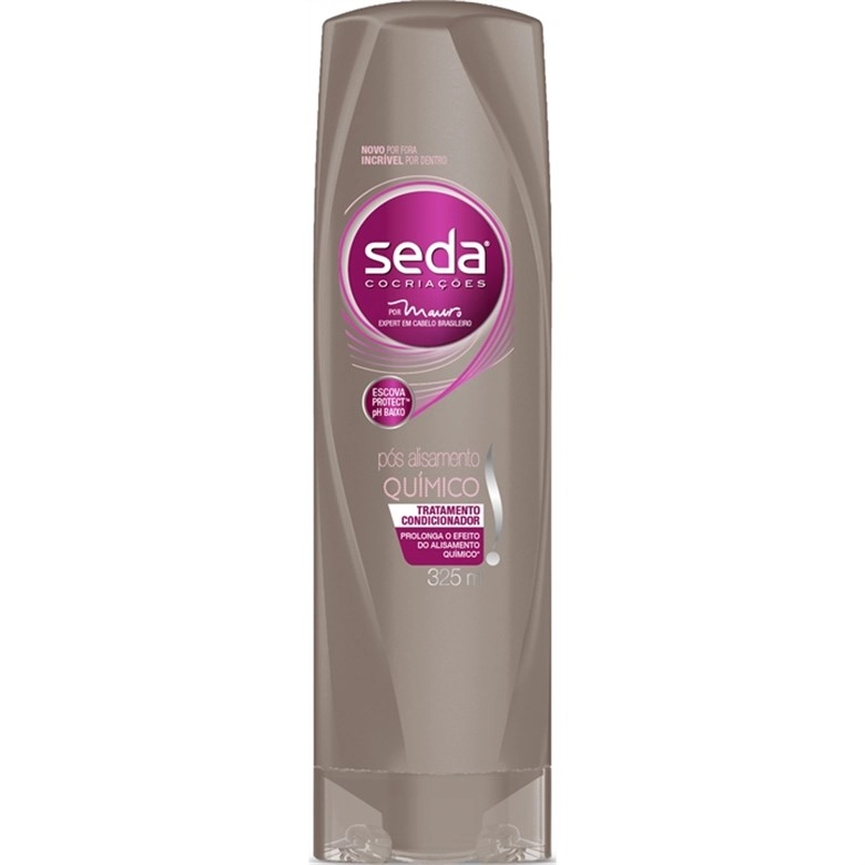 Condicionador Seda Cocriações Pós Alisamento Químico Frasco 325ml