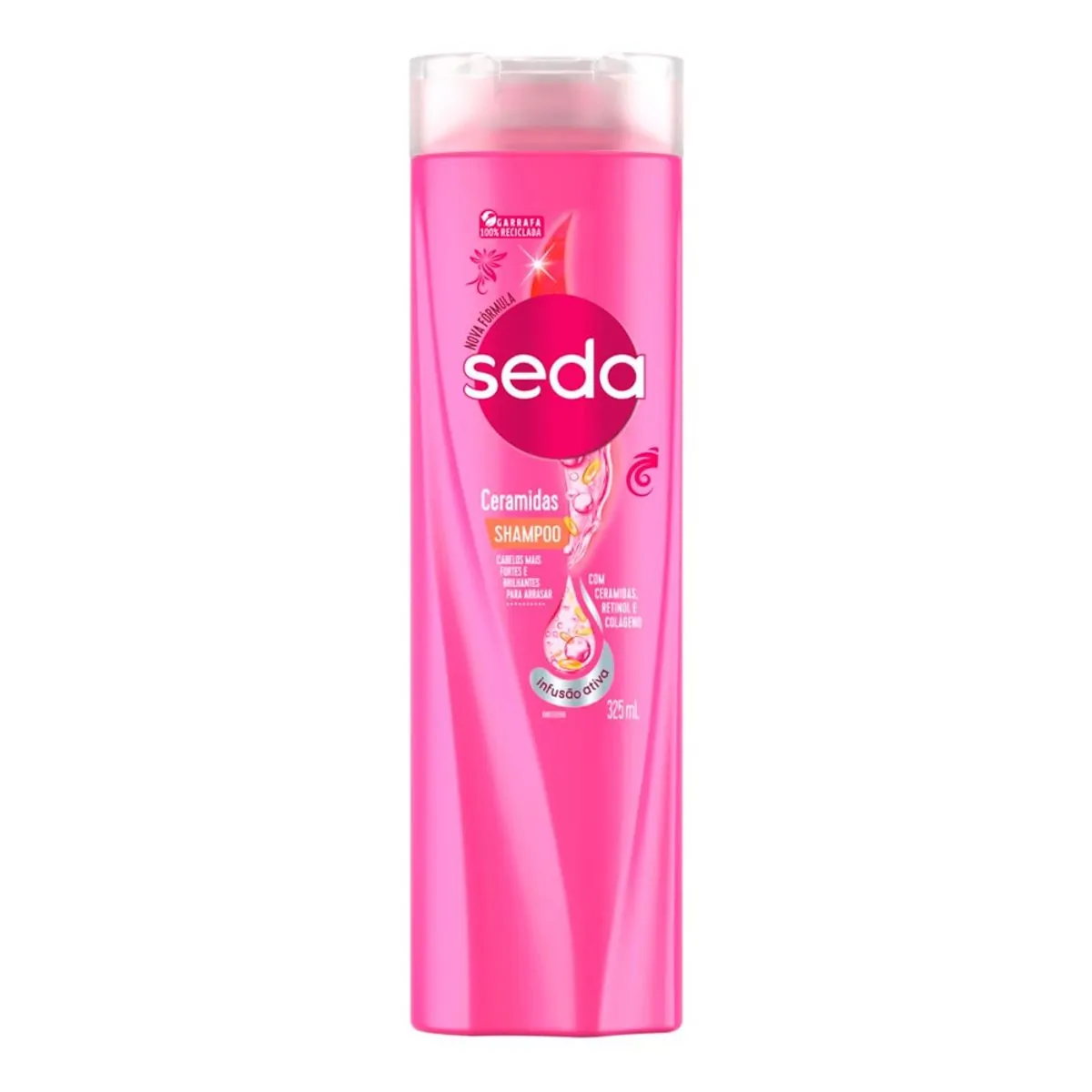 Shampoo Seda Ceramidas Infusão Ativa Retinol e Colágeno 325ml