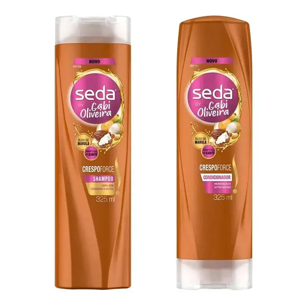 Shampoo SEDA By Gabi Oliveira Crespoforce Frasco 325ml