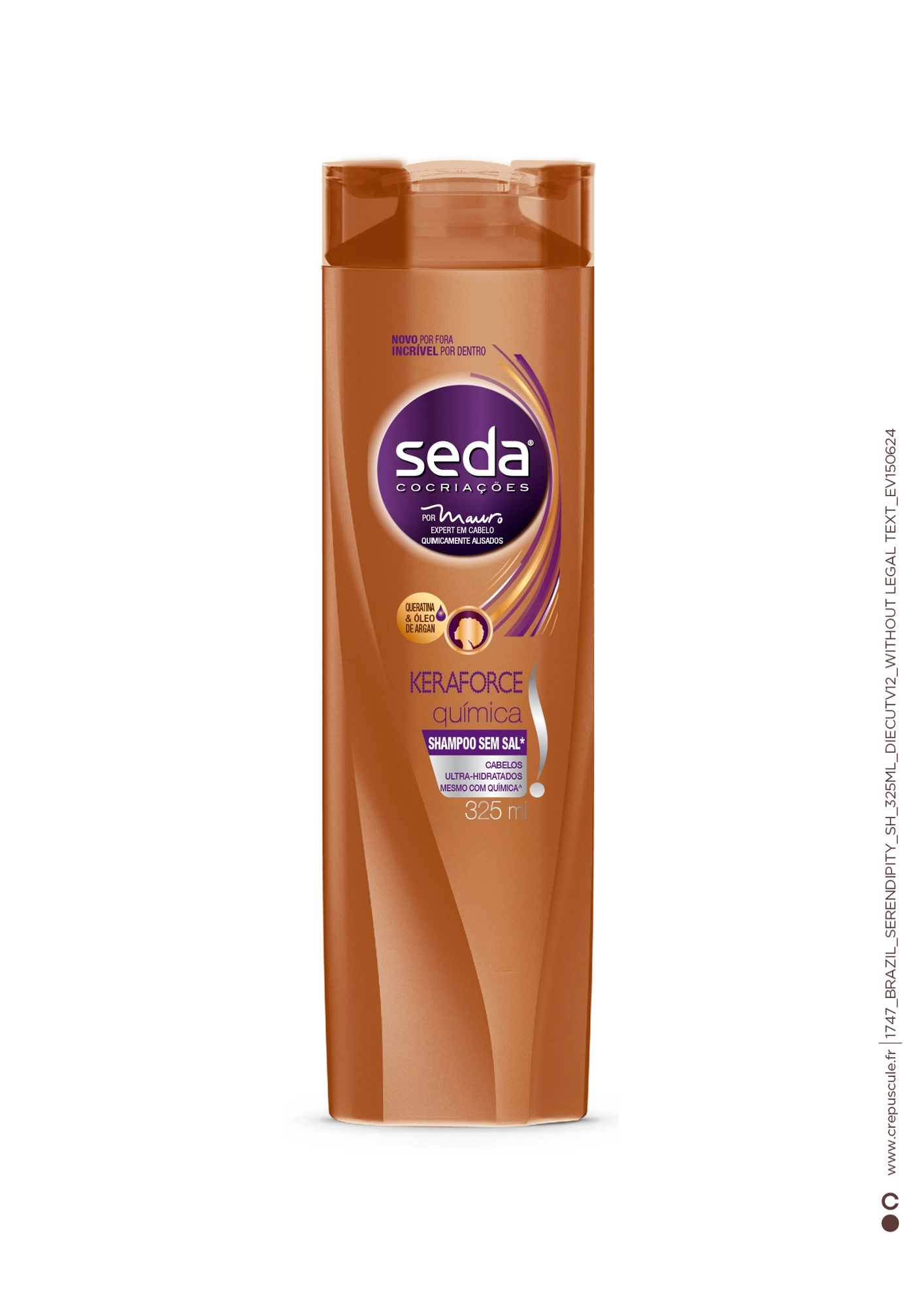 Shampoo Seda Keraforce Química 325ml