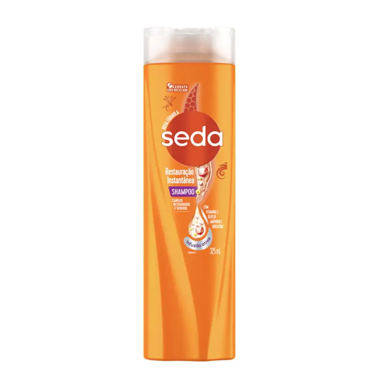 Shampoo Seda Restauração Instantânea Frasco 325ml