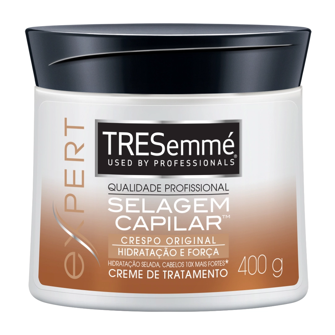 Creme De Tratamento Tresemmé Expert Selagem Capilar Crespo Original 400g