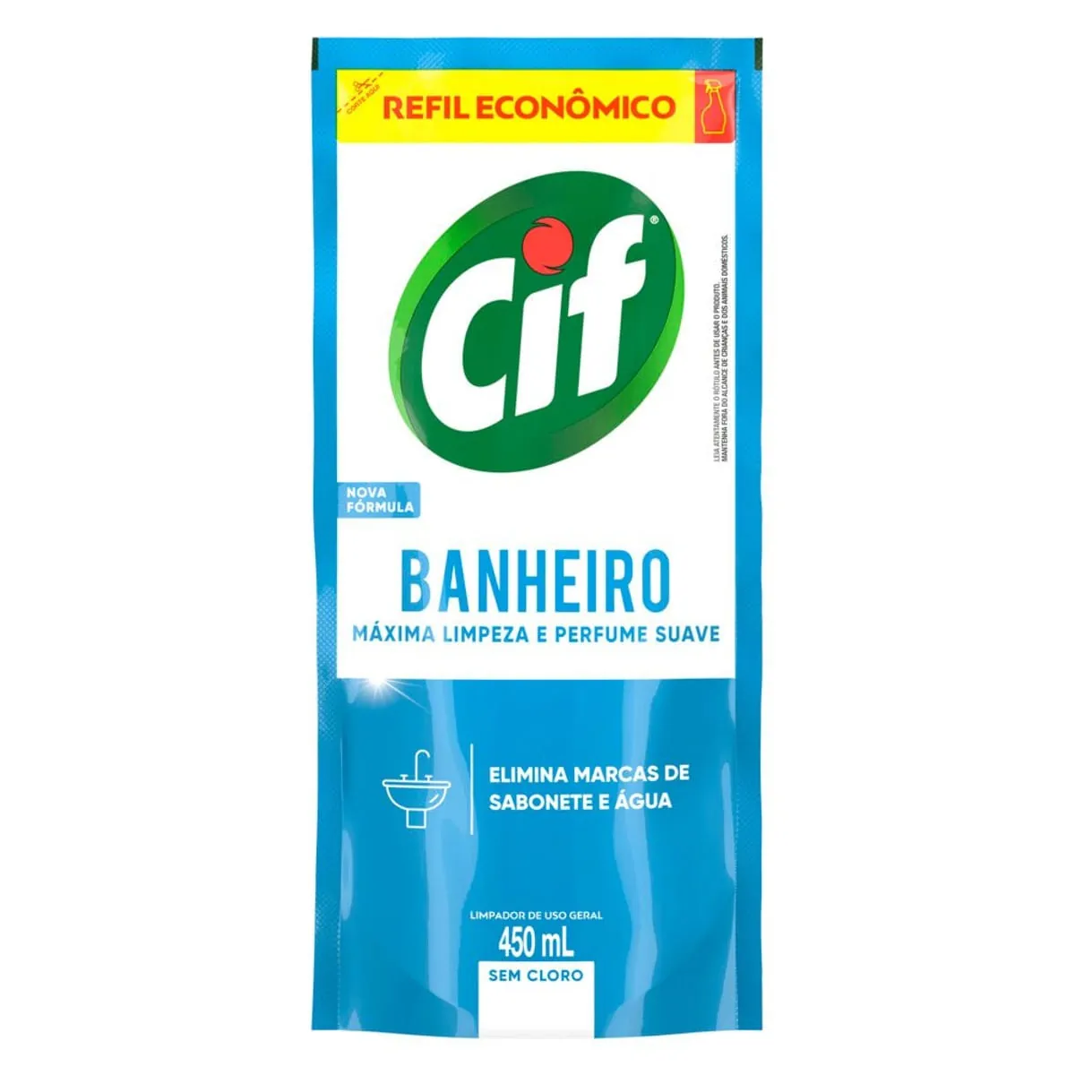 Limpa Banheiro Cif sem Cloro 450ml