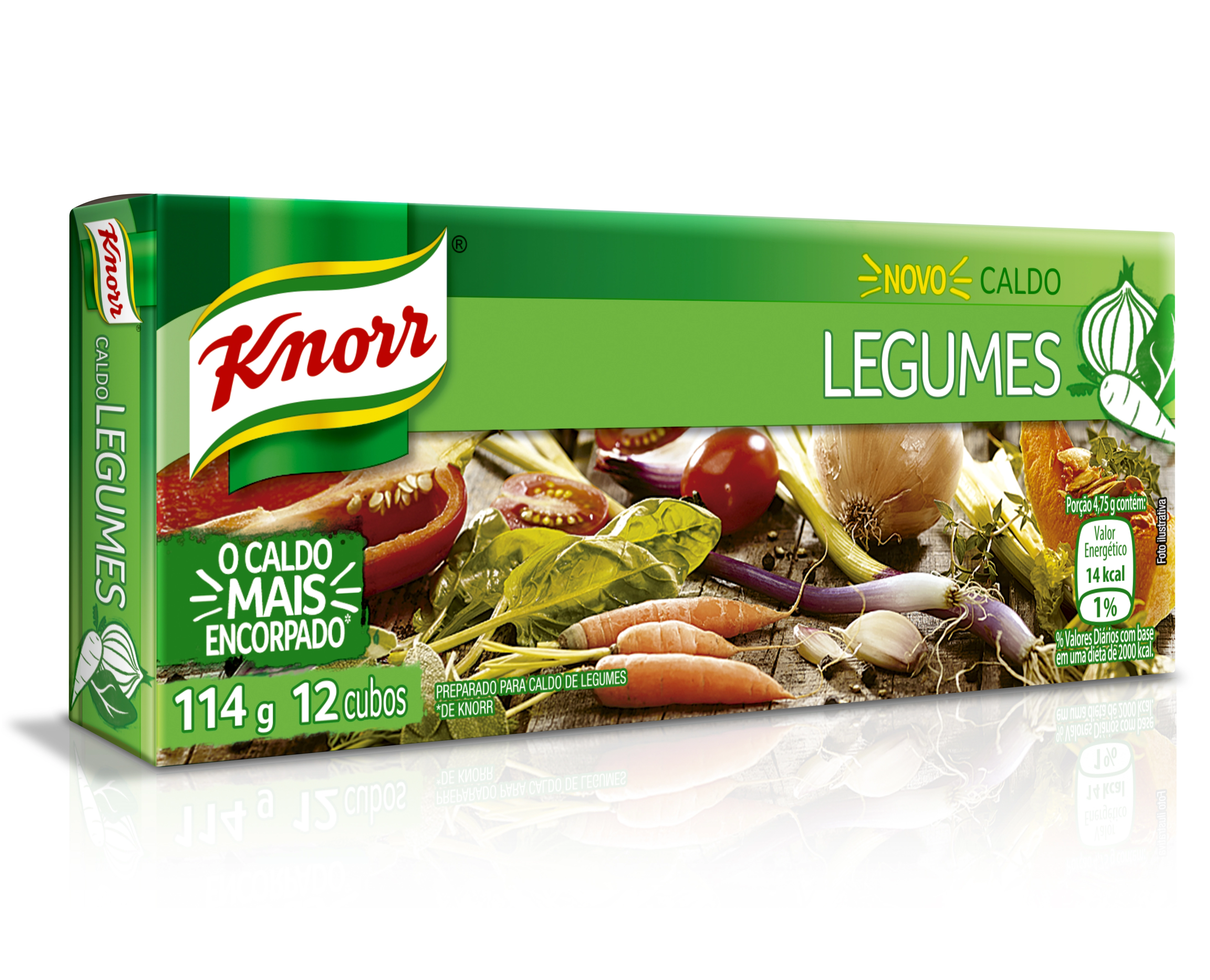 Caldo Knorr Legumes 12 Cubos 114g