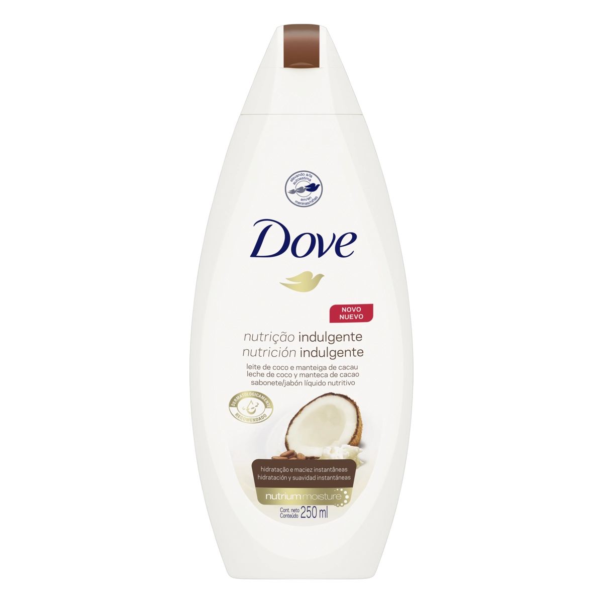 Sabonete.líquido.dove Coco Gts Esponja