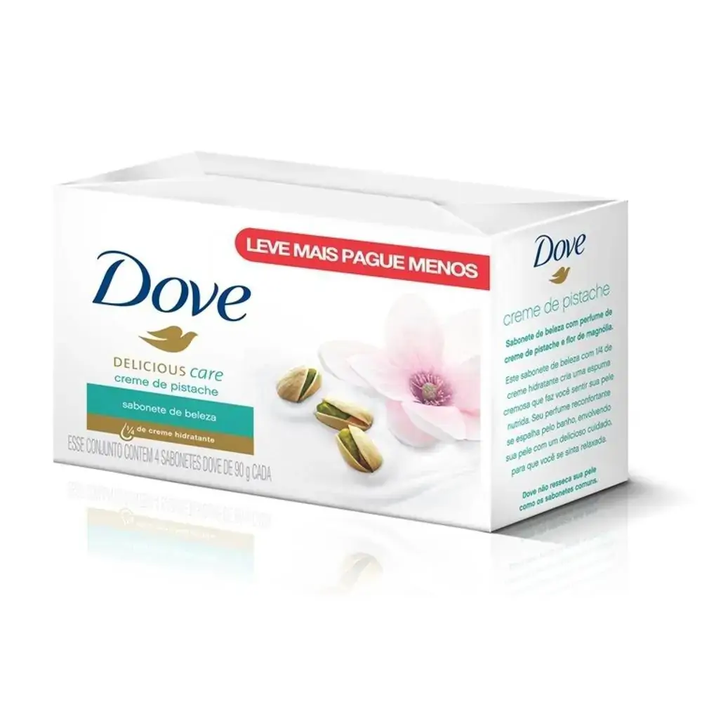 Sabonete Dove C/4 Pist Flor Marg Pr.especial
