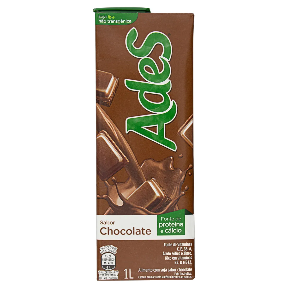 Bebida à Base de Soja Sabor Chocolate 1 Litro