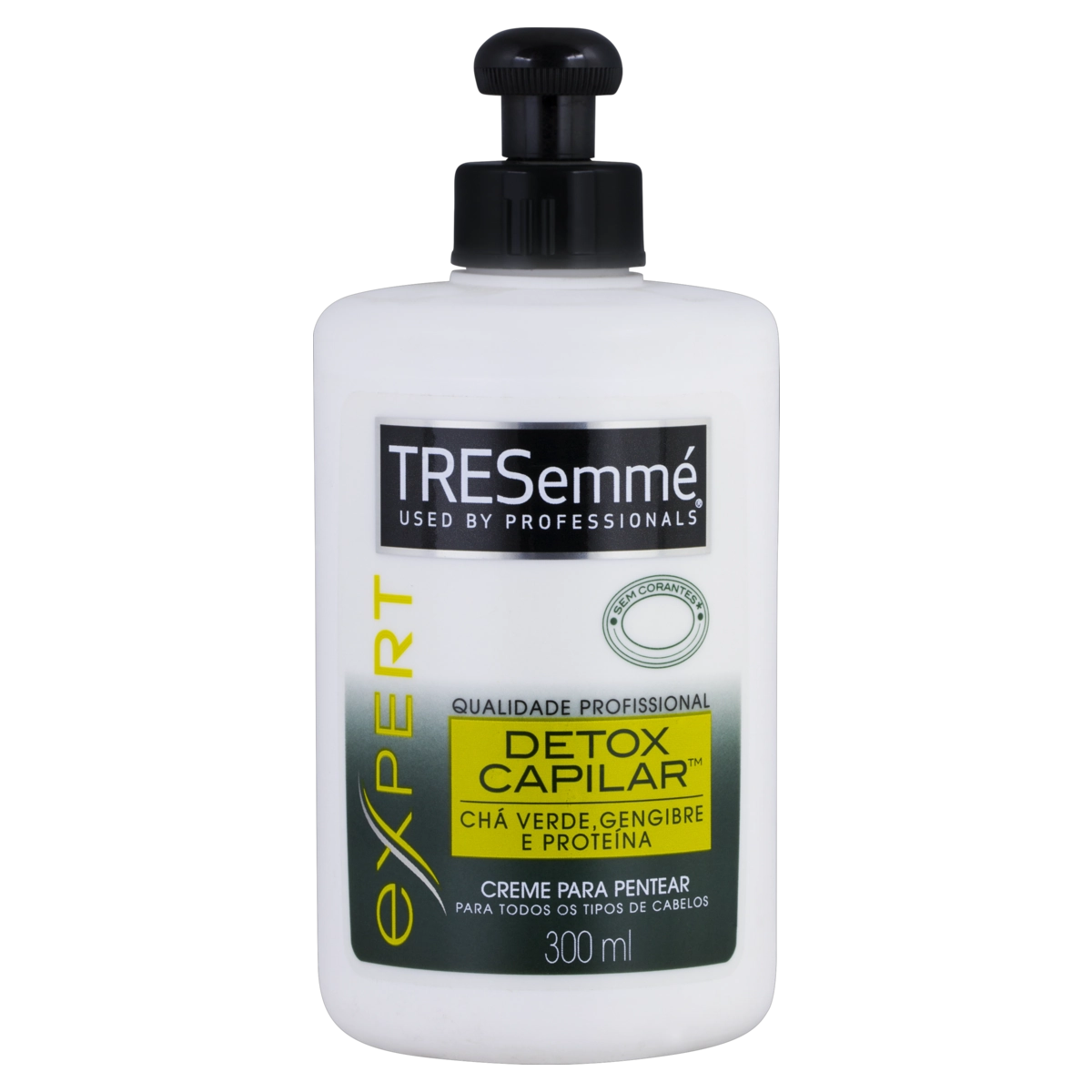 Creme Para Pentear Tresemmé Detox Capilar Frasco 300ml