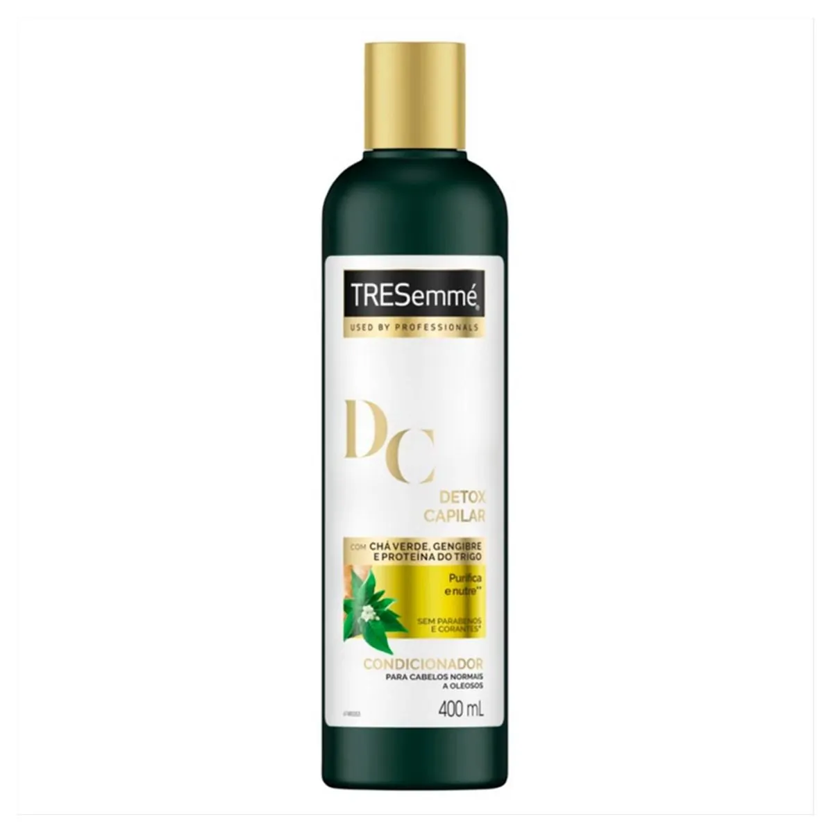 Condicionador Tresemmé Detox Capilar Frasco 400 ml