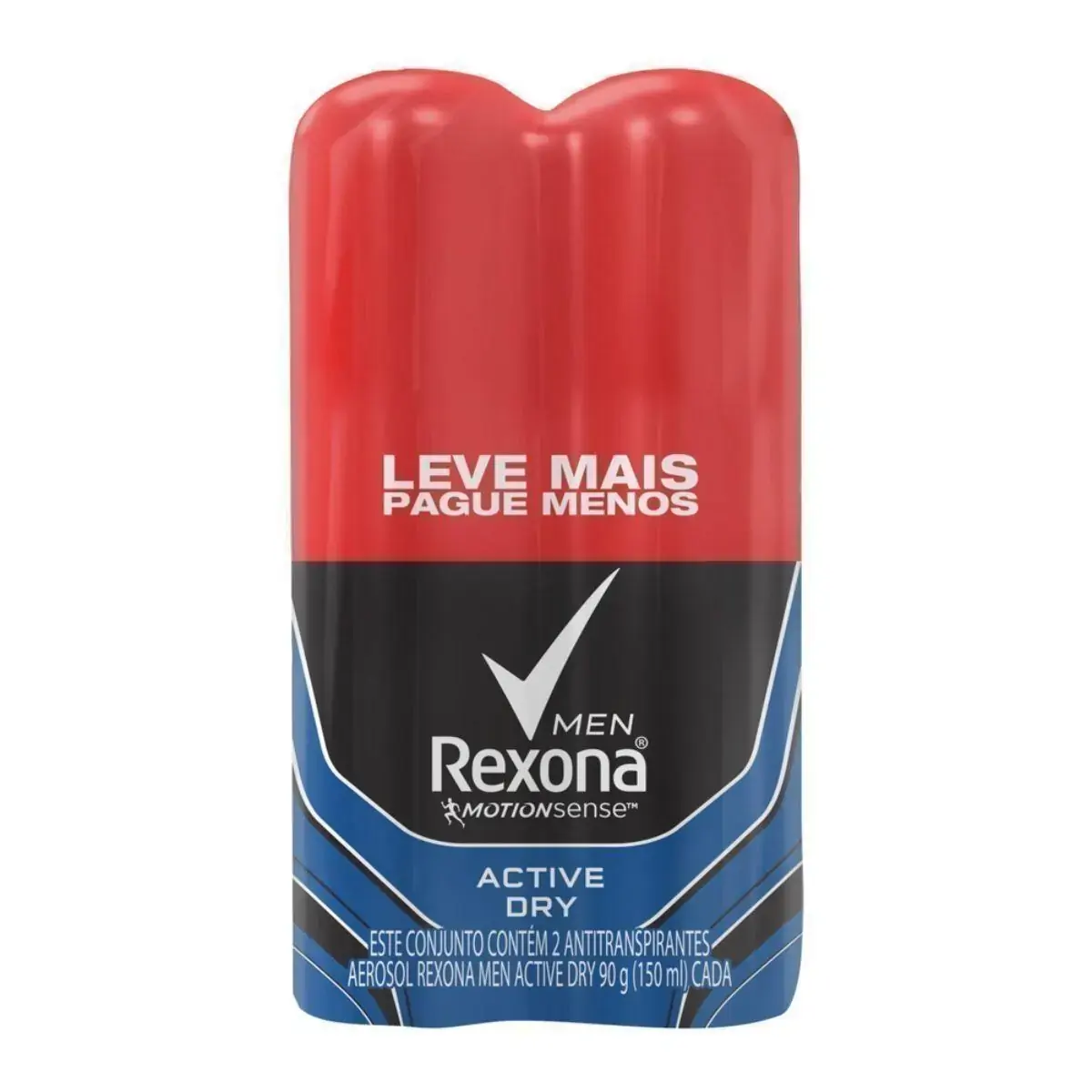 Desodorante Antitranspirante Rexona Active Preço Especial 2X90g