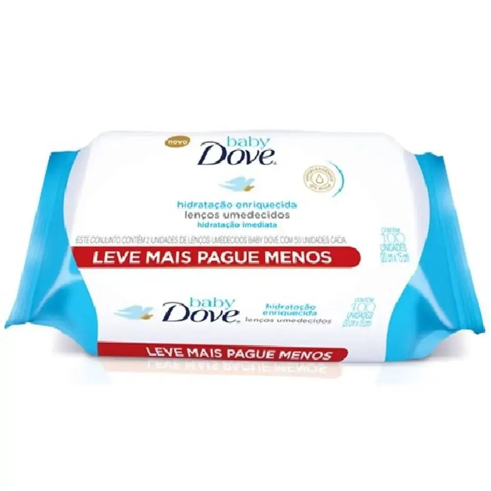 Lenco Umedecido Dove Baby C/50 L P Hid.henriq.