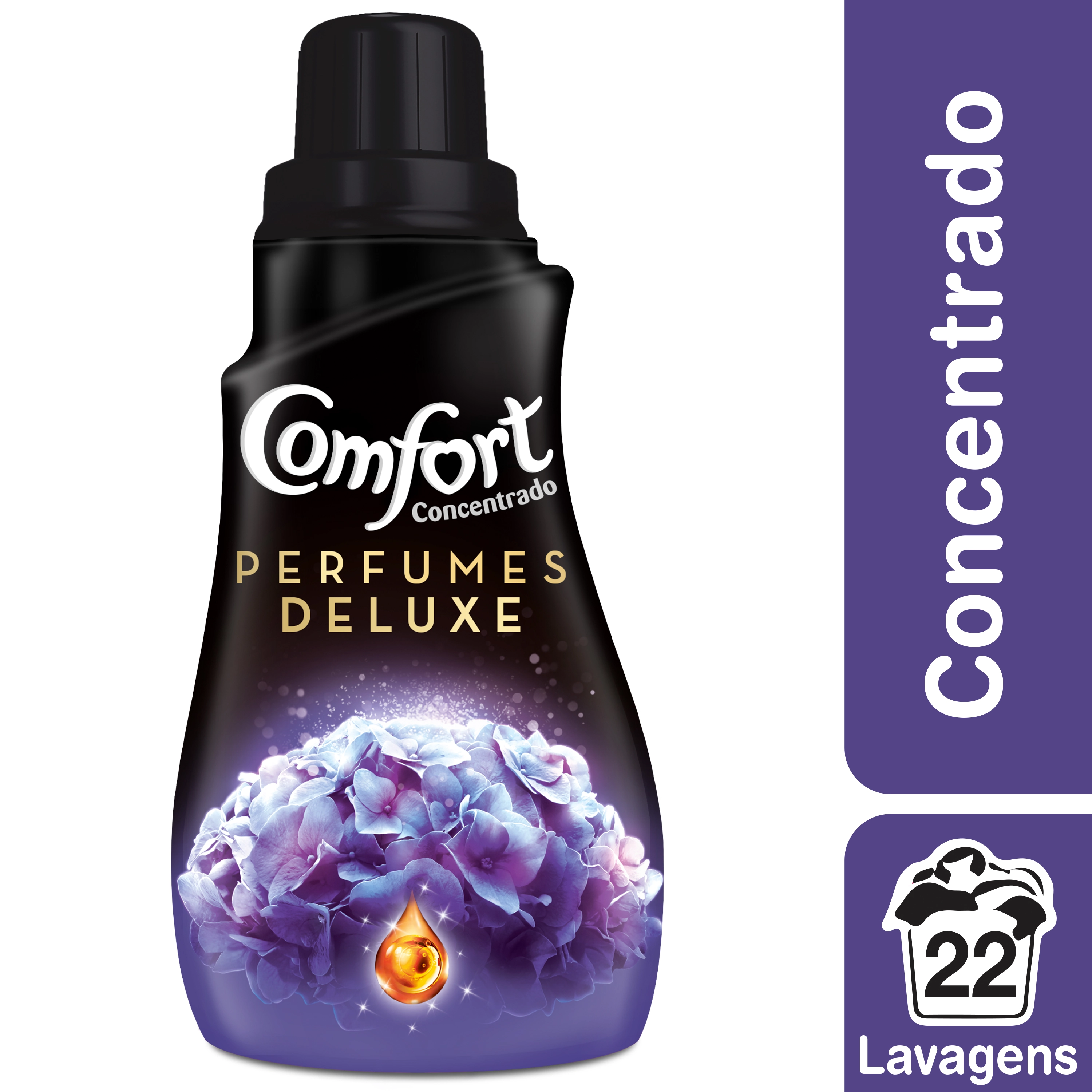 Amaciante Concentrado Comfort Perfumes Deluxe Charm 500ml