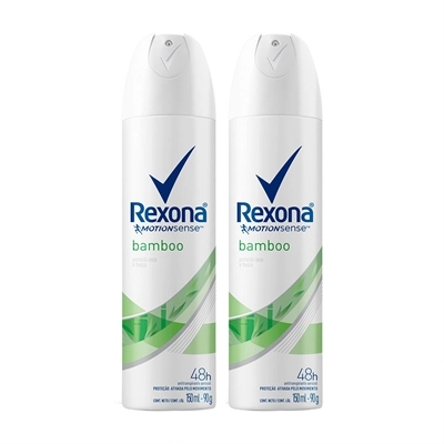 Des Aero Rexona 150ml Fem Bamboo C/2 Lv Pg